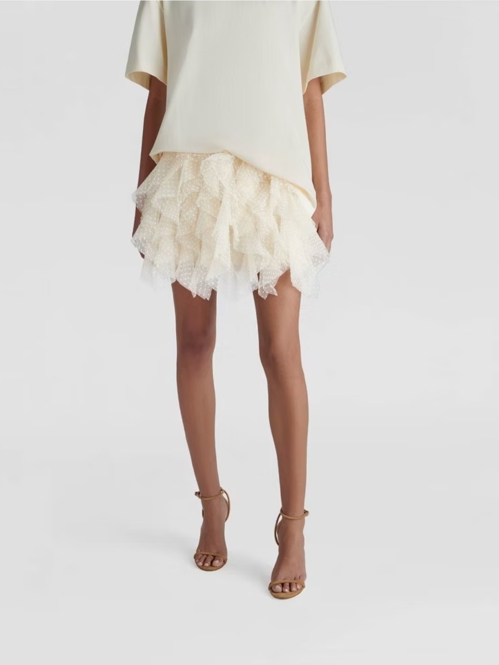 KBB by KAHLANA Women 'The Ruffle Mini Skirt